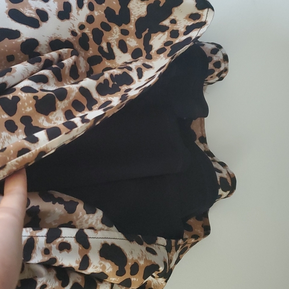 Leopard print t-shirt dress - Picture 3 of 3